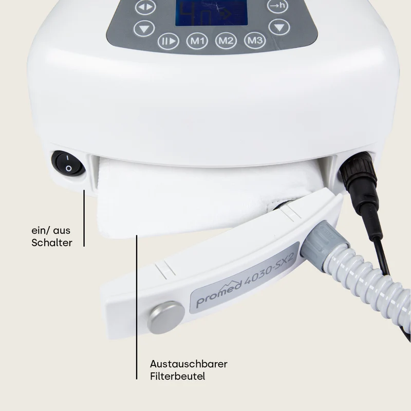 Fräser Promed mit Staubabsaugung 4030-SX2 - 30.000 U/Min.