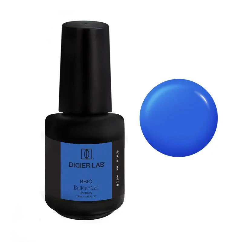 Rich Blue - BUILDER BOTTLE GEL BBIO (OHNE HEMA) 15 ml Didier Lab