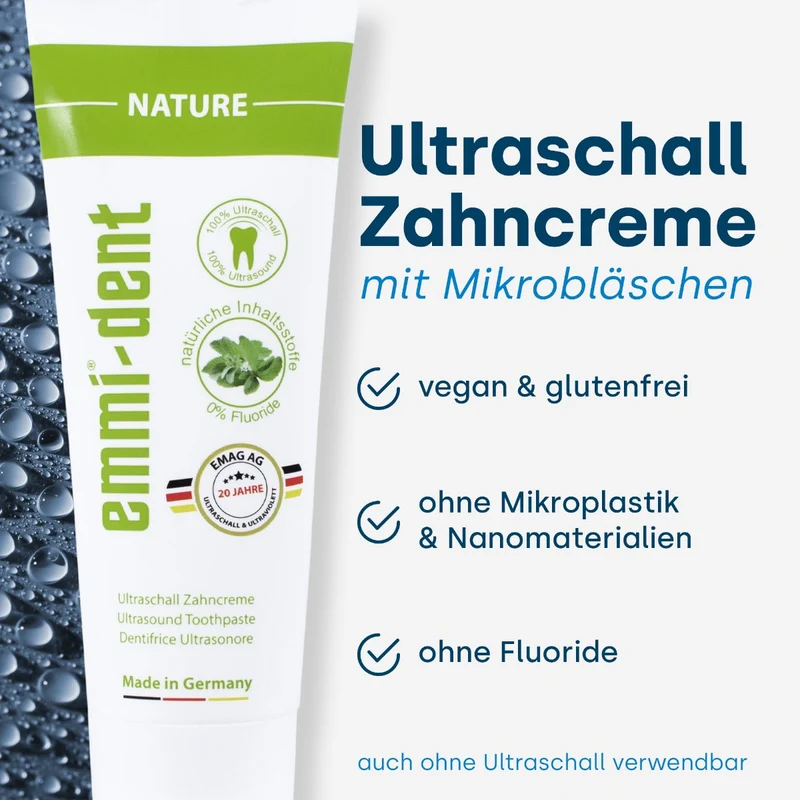 Emmi-dent Ultraschall-Zahncreme Nature 75ml