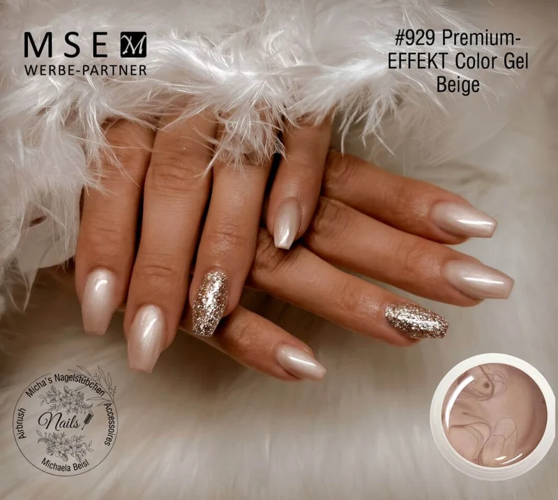 #929 Premium-EFFEKT Color Gel 5ml Beige