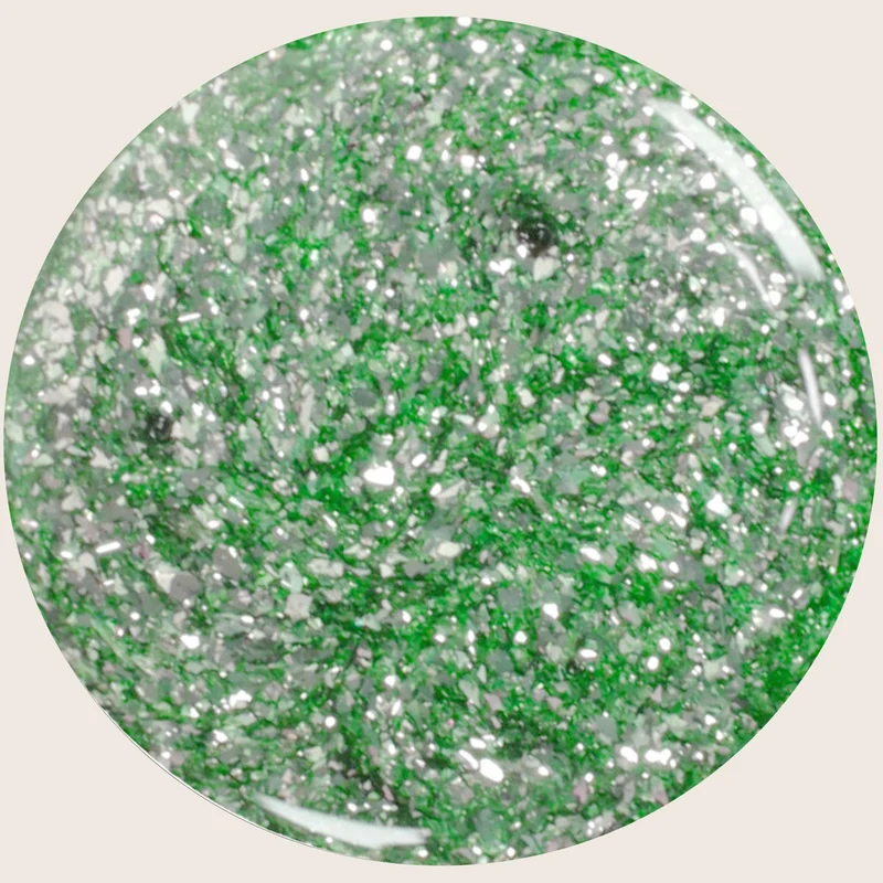 Glitter Farbgel Grinch Green Glitter 5ml | F437