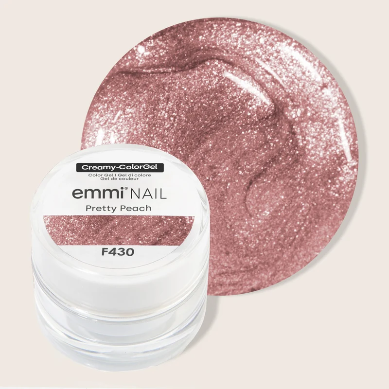 Creamy-ColorGel Pretty Peach 5ml | F430
