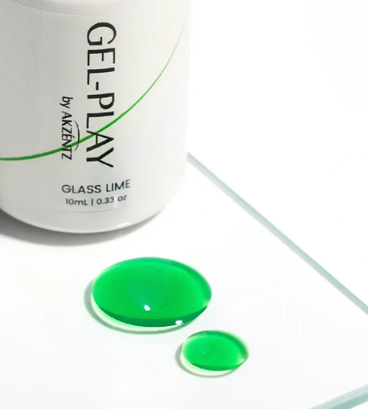 Akzentz Gel-Play Glass Gel Lime