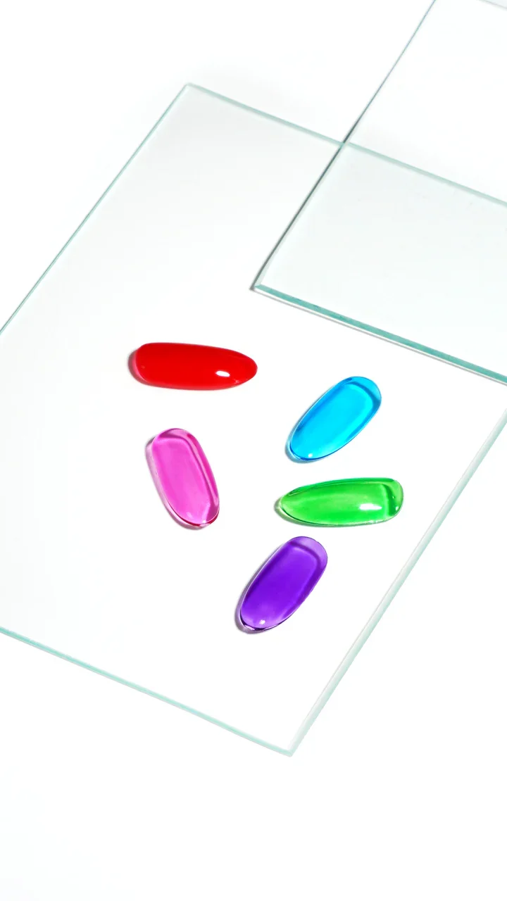 Akzentz Gel-Play Glass Gel Red