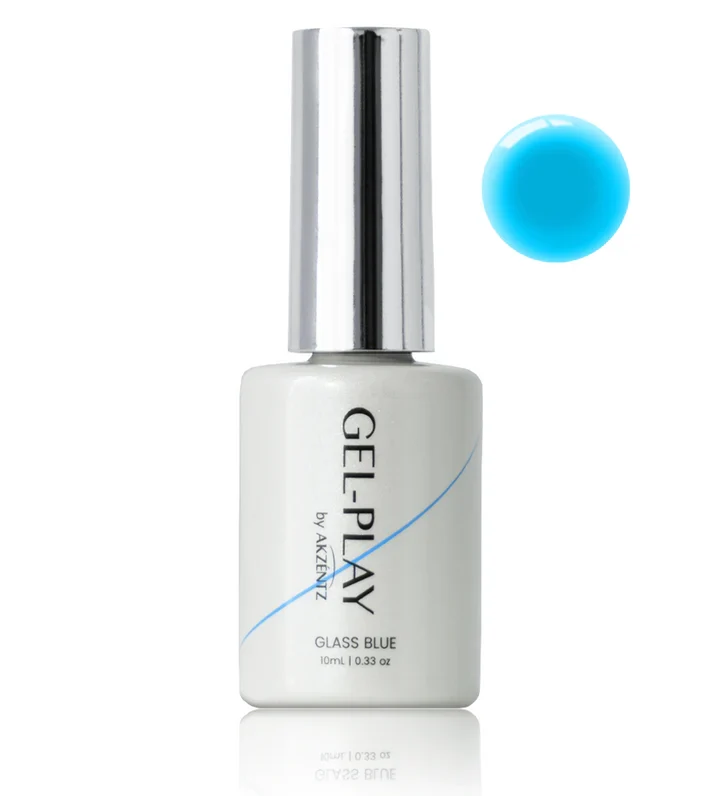 Akzentz Gel-Play Glass Gel Blue