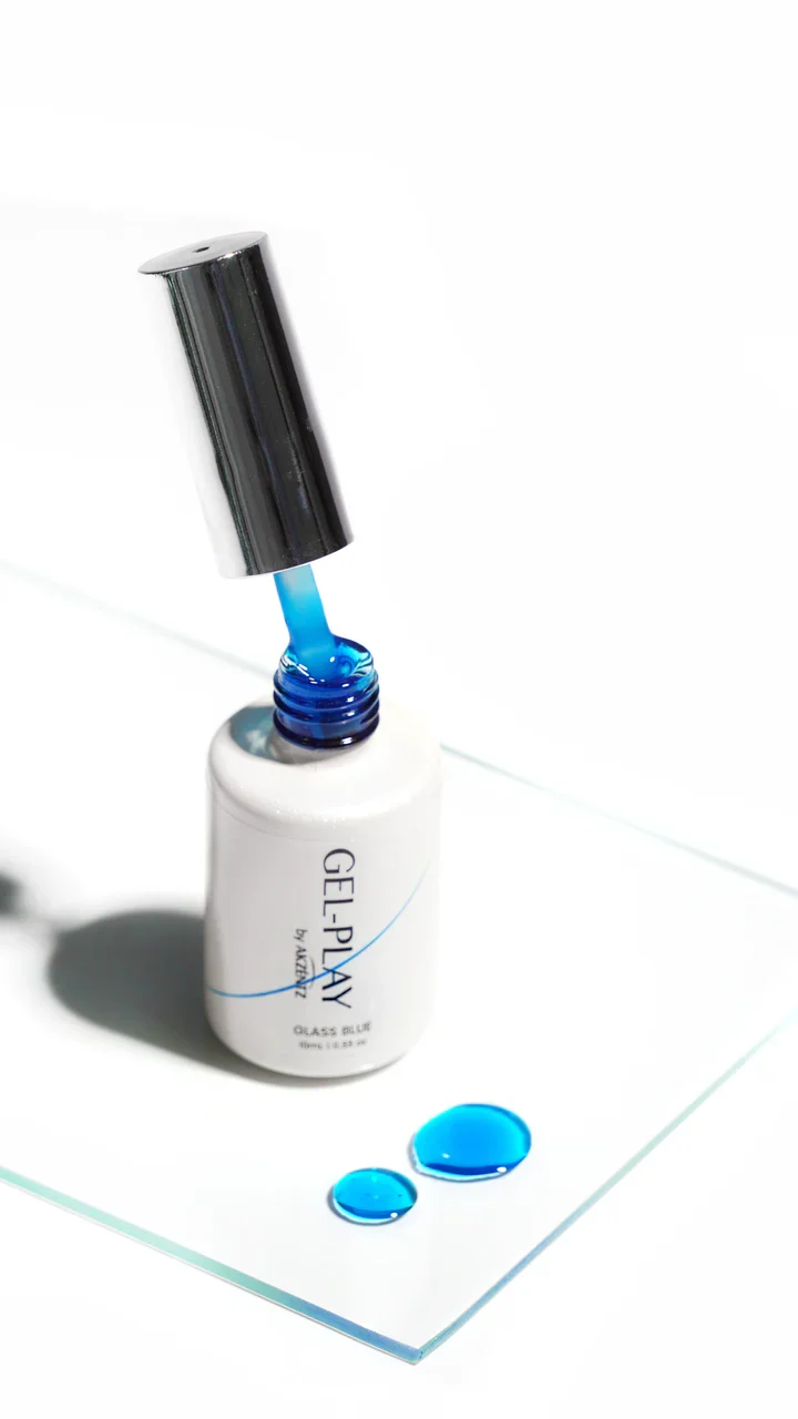 Akzentz Gel-Play Glass Gel Blue