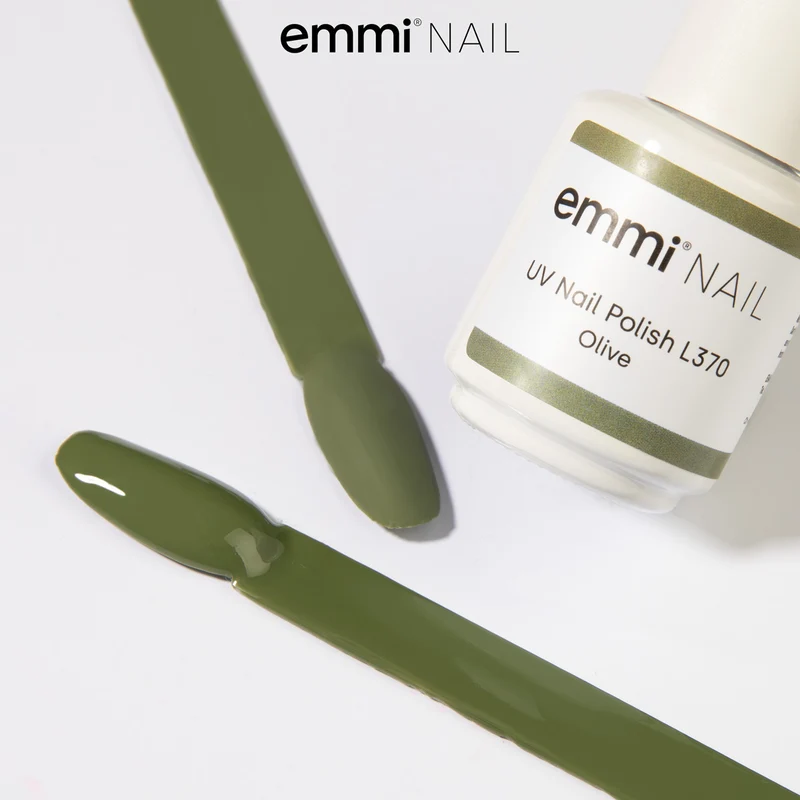 emmi Shellac UV-Lack Olive 15ml | L370