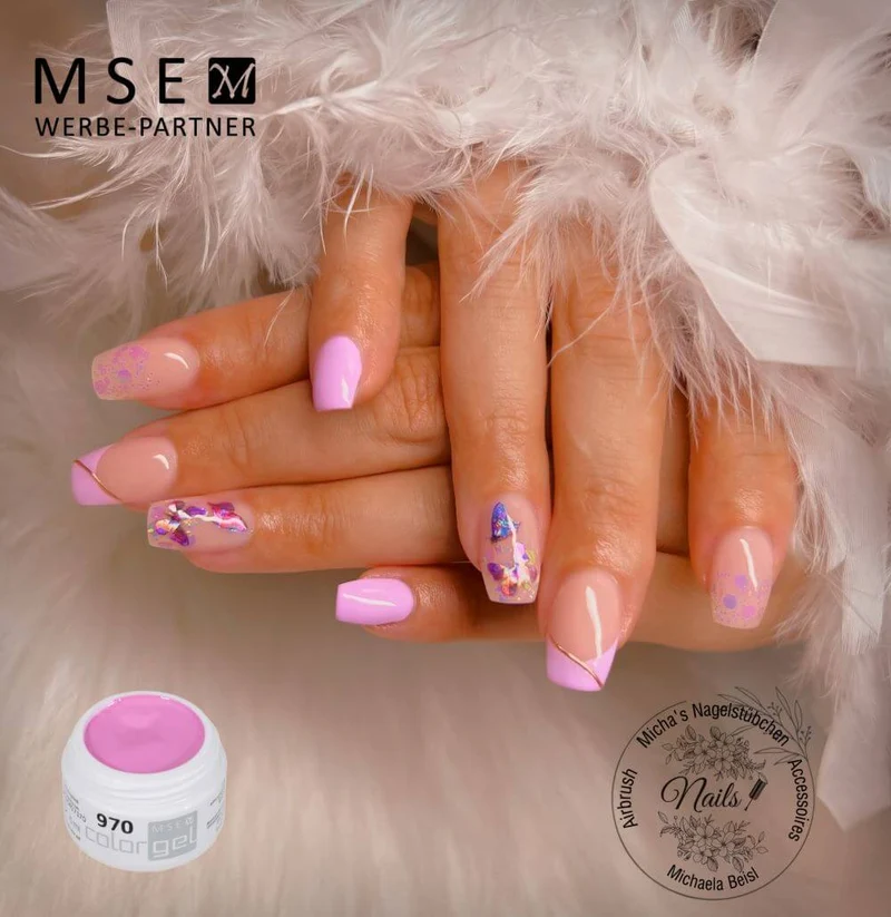 #970 PURE Farbgel 5ml Rosa