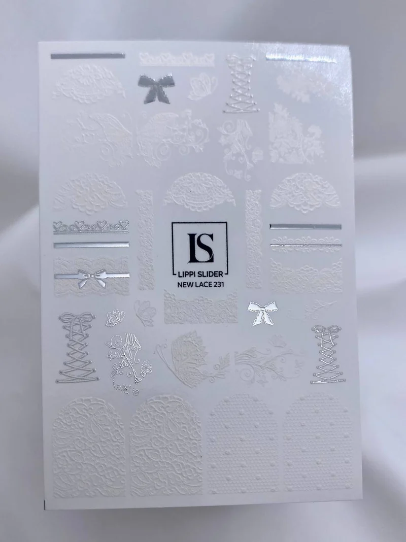 Slider "New Lace" 231 (Wasserlösliche Aufkleber) von Lippi Slider