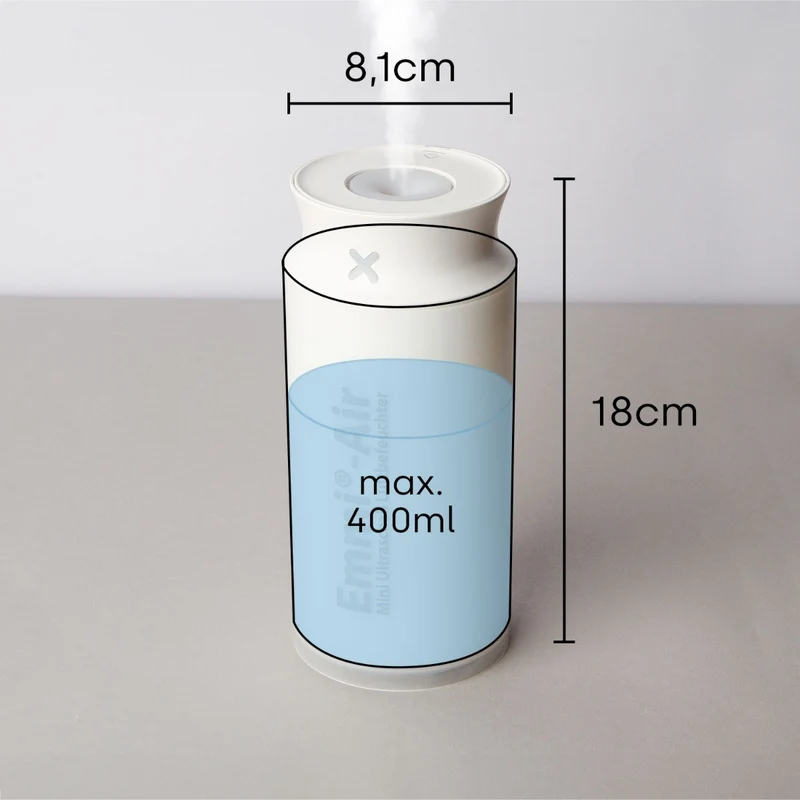 emmi-Air Mini Ultraschall Luftbefeuchter