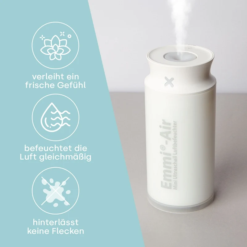 emmi-Air Mini Ultraschall Luftbefeuchter