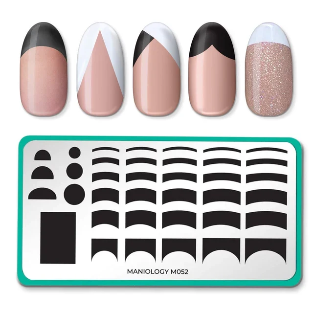 Maniology nail stamping plate m052 Pardon My French