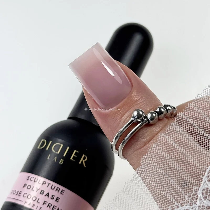 ROSE COOL FRENCH - POLYBASE (rubber base coat) 10 ml DIDIER LAB