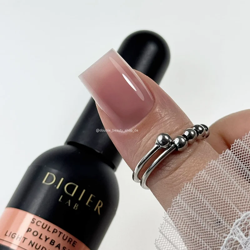 LIGHT NUDE FRENCH - POLYBASE (rubber base coat) 10 ml DIDIER LAB