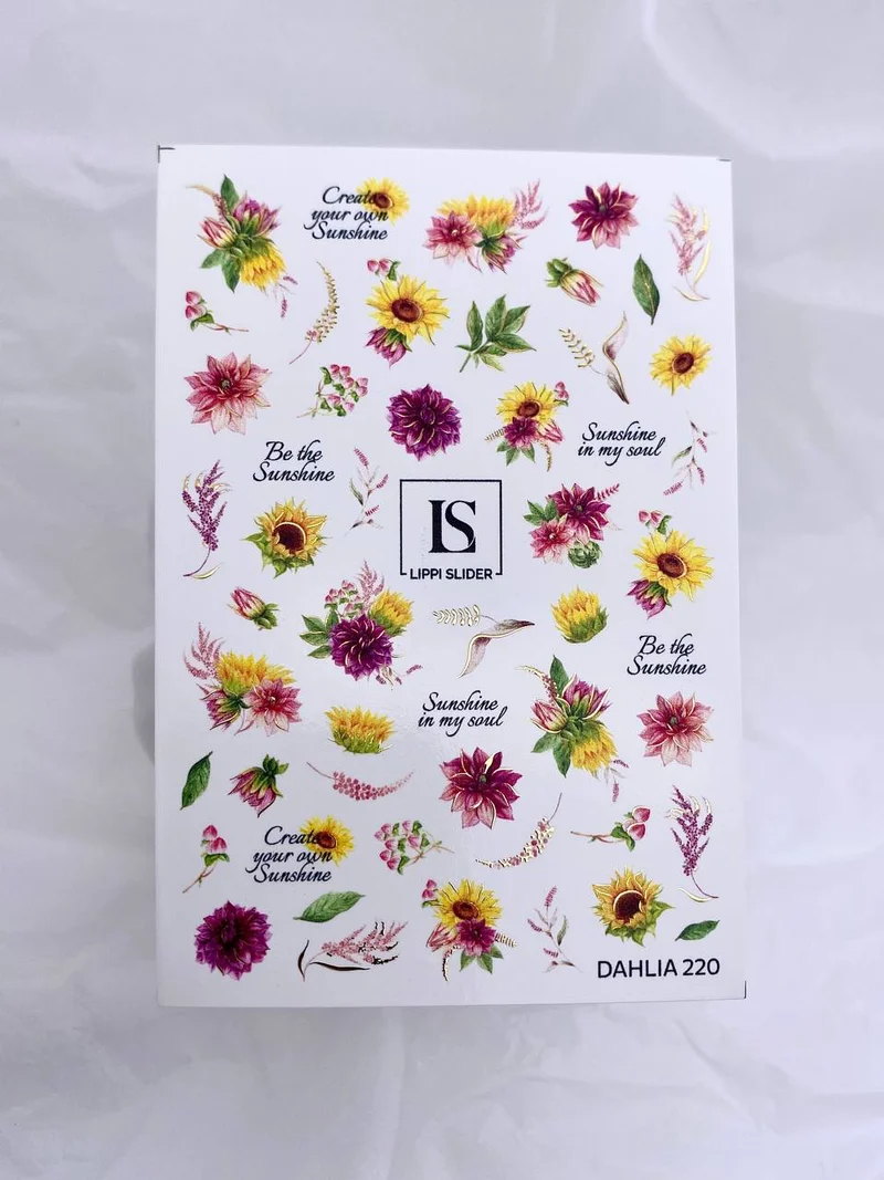 Slider "Dahlia" 220 (Wasserlösliche Aufkleber) von Lippi Slider