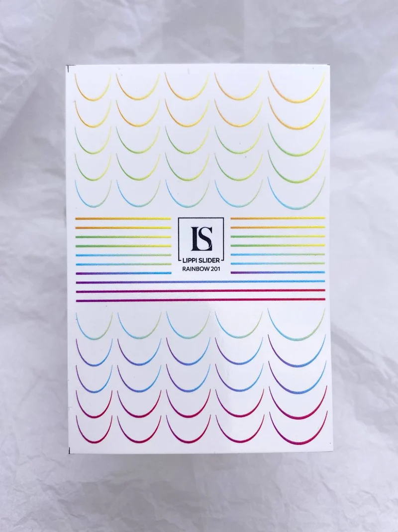 Slider "Rainbow" 201 (Wasserlösliche Aufkleber) von Lippi Slider