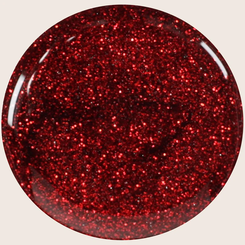 Glitter Farbgel Magical Red 5ml | F441