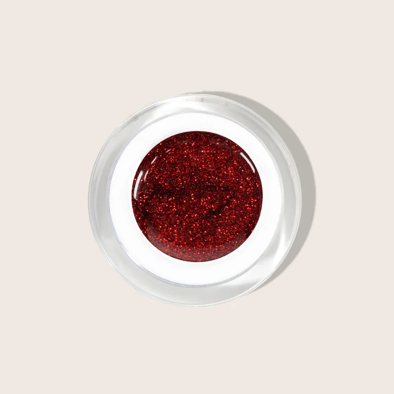 Glitter Farbgel Magical Red 5ml | F441