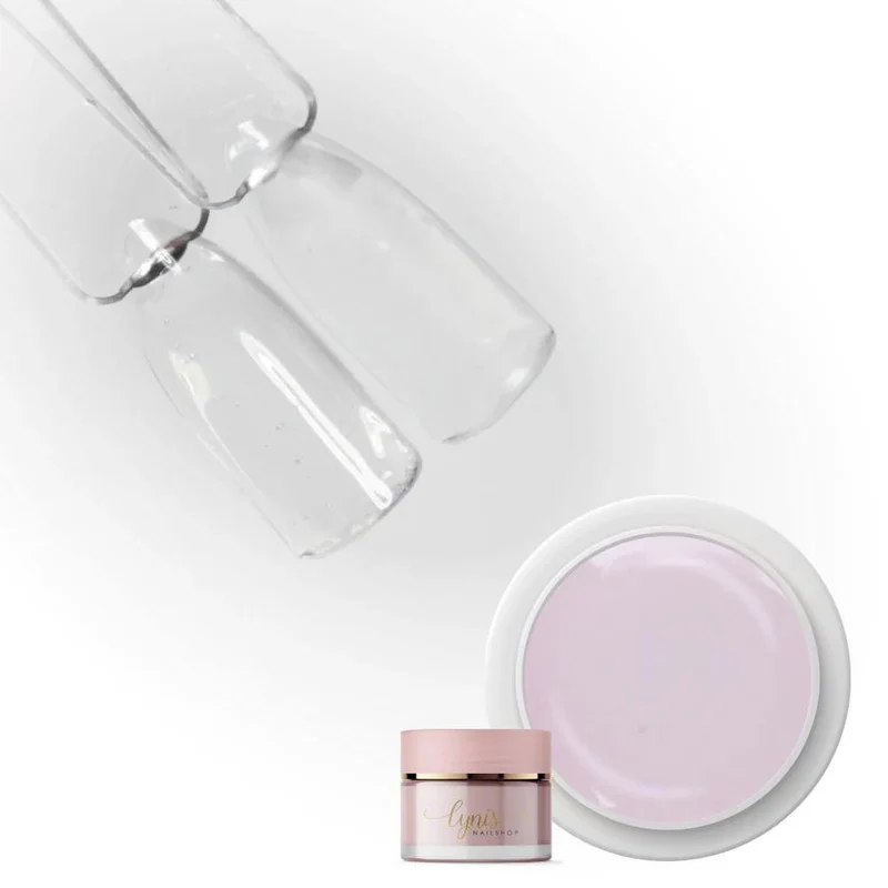 Clear - NO FILE Builder Gel (15ml, 50ml) LYNIS NAILS