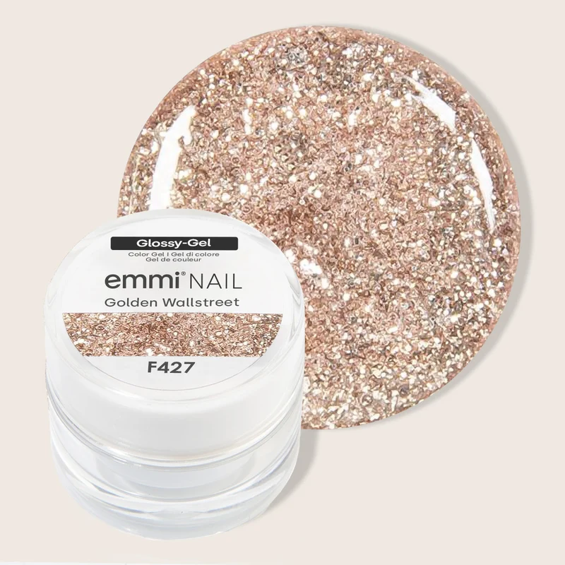Glossy Farbgel Golden Wallstreet 5ml | F427