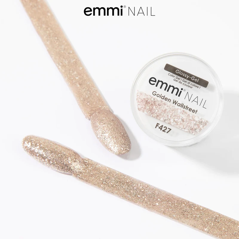 Glossy Farbgel Golden Wallstreet 5ml | F427