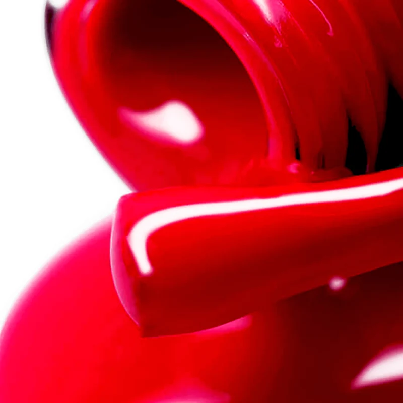 PNB red gel nail polish 207 Victory