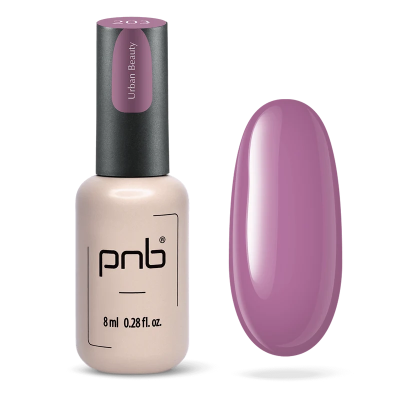 PNB purple gel polish 203 Urban Beauty