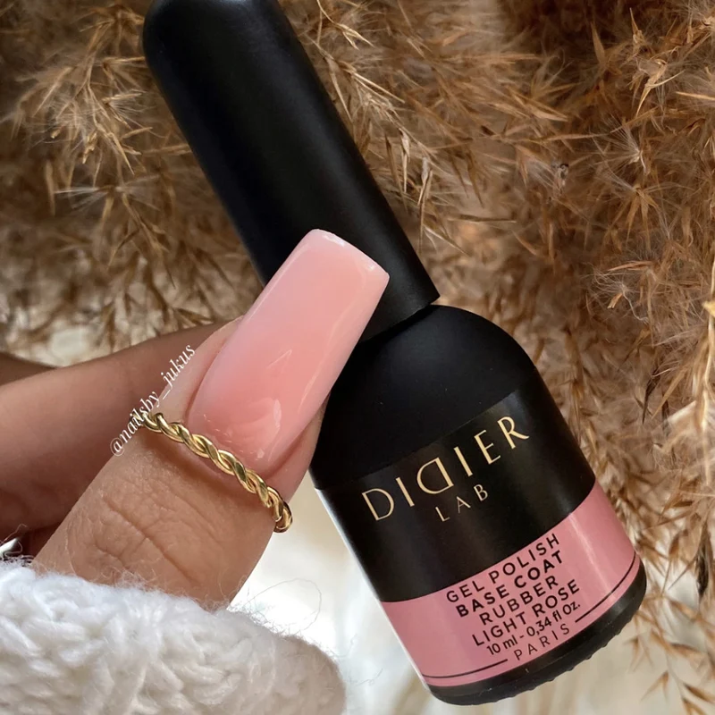 LIGHT ROSE - RUBBER BASE COAT 10 ml DIDIER LAB