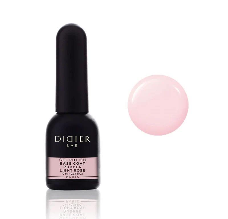 LIGHT ROSE - RUBBER BASE COAT 10 ml DIDIER LAB