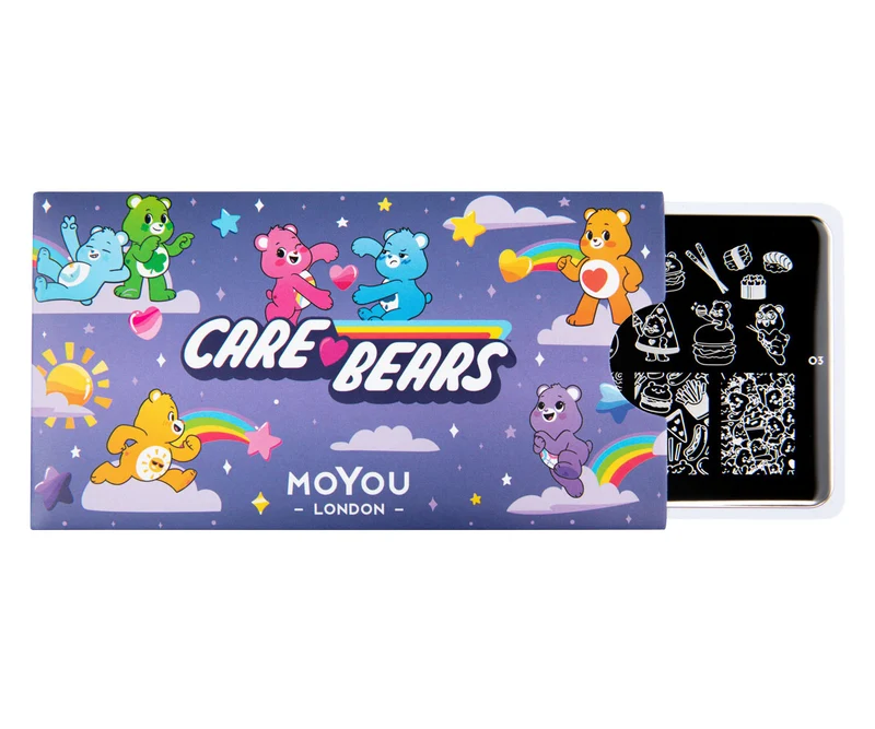 MoYou-London Stamping Schablone Care Bears 03