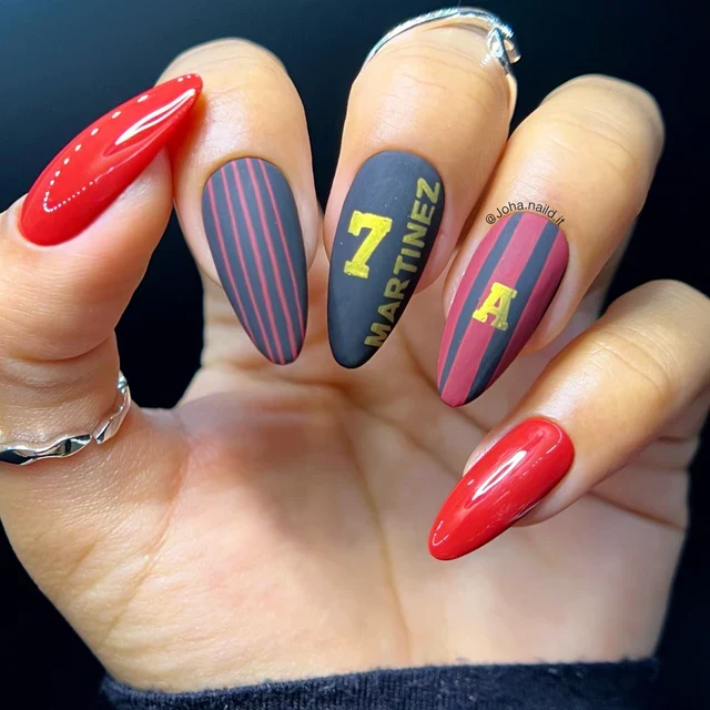 Maniology nail stamping plate m306 Sports Jersey