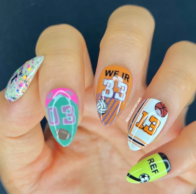 Maniology nail stamping plate m306 Sports Jersey