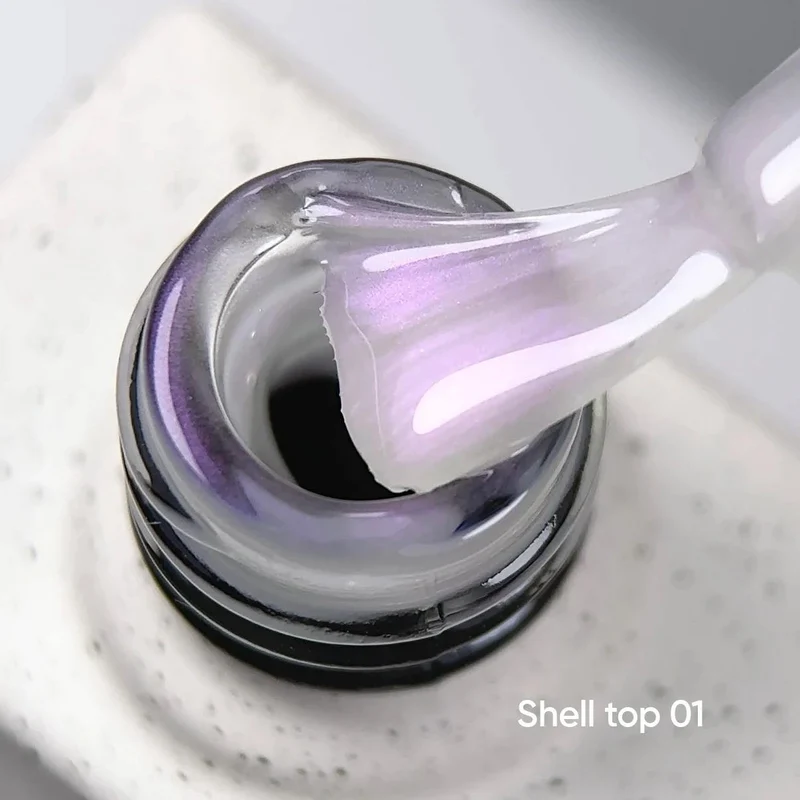 01 Shell - Top Coat (No Wipe) 10ml NAILS OF THE DAY