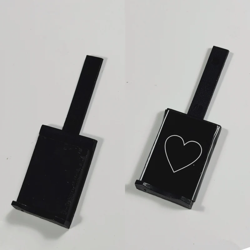 Doppelseitiges Magnet für Herz Cateye Effekt
