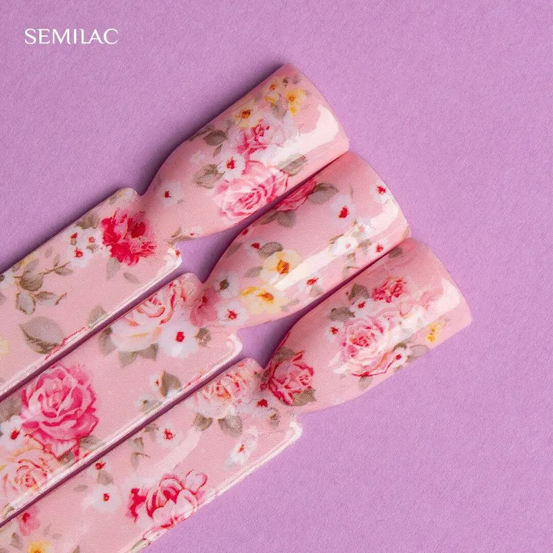 29 Flowers - Nailart Folie SEMILAC
