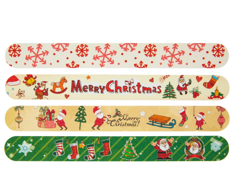 Feilen 4er-Set Weihnachten 180/180