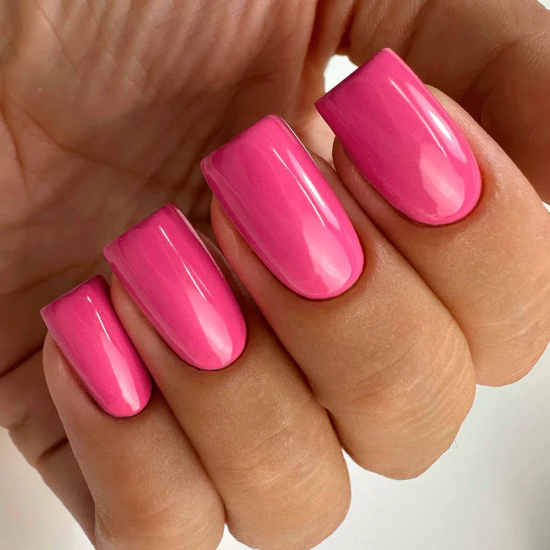 PNB pink gel nail polish 378 Magenta Pleasure