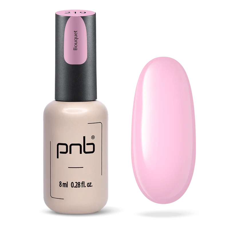 PNB pink gel nail polish 219 Bouquet