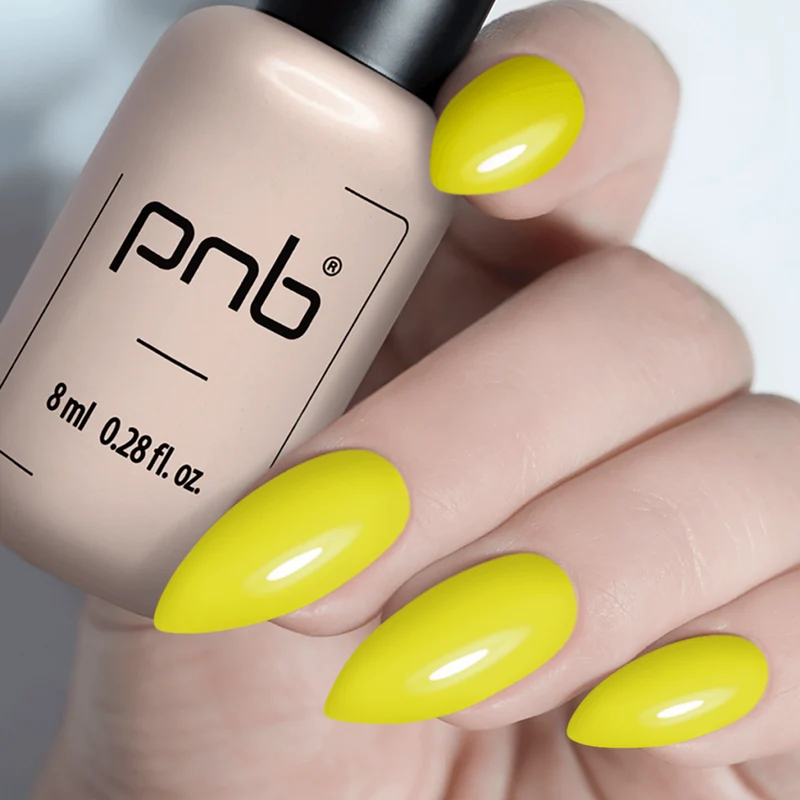 PNB yellow gel nail polish 350 Astral
