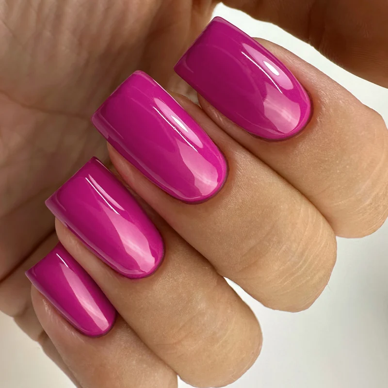 PNB pink gel nail polish 376 Fuchsia Fetish