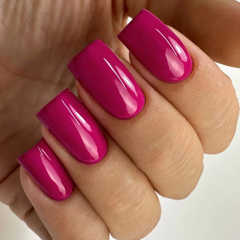 PNB pink gel nail polish 375 Raspberry Seduction