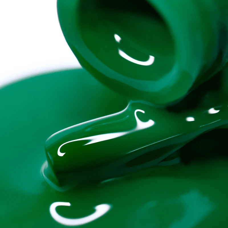 PNB green gel nail polish 352 Zen