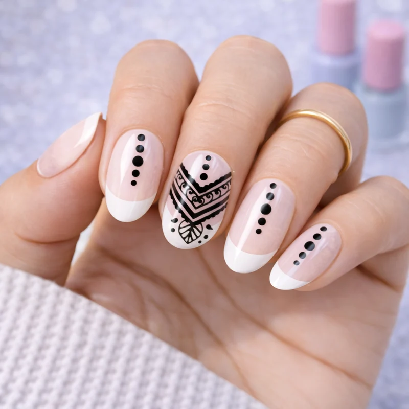 MoYou-London Schablone Henna 06