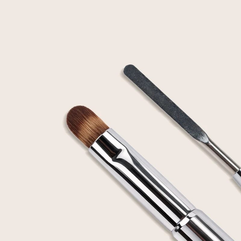 2in1 Gel Pinsel mit Spatel