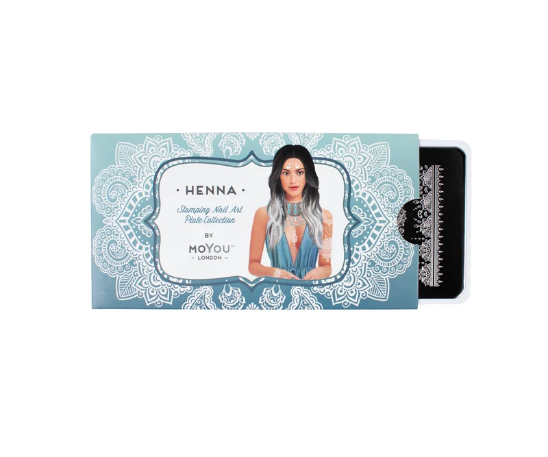MoYou-London Schablone Henna 03