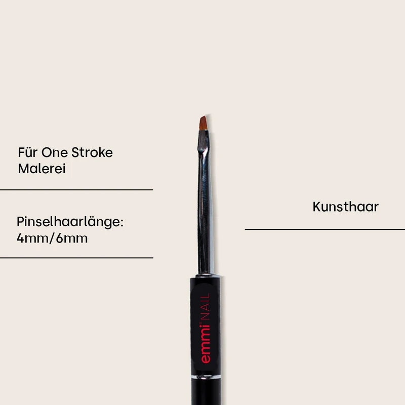 One Stroke Pinsel 4mm/6mm | 3/4