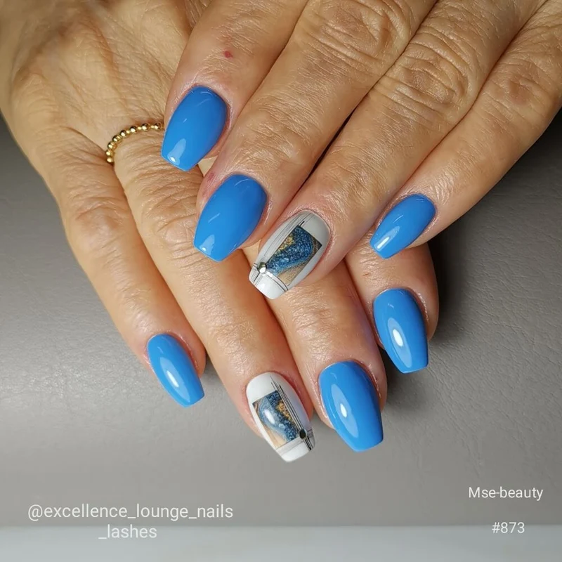 #873 Premium-PURE Color Gel 5ml Blau