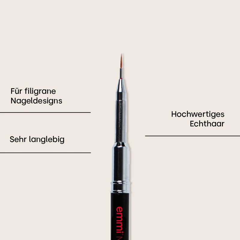 Nail Art Fineliner Pinsel 7mm | 00