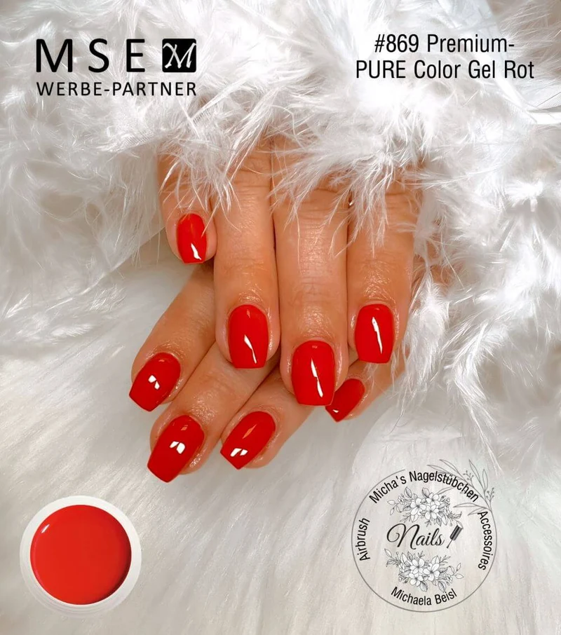 #869 Premium-PURE Color Gel 5ml Rot