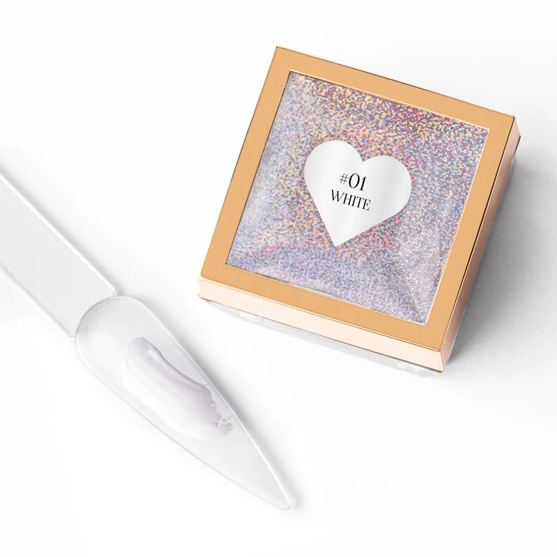 WHITE - Art Gel Paste 5ml MOLLYLAC